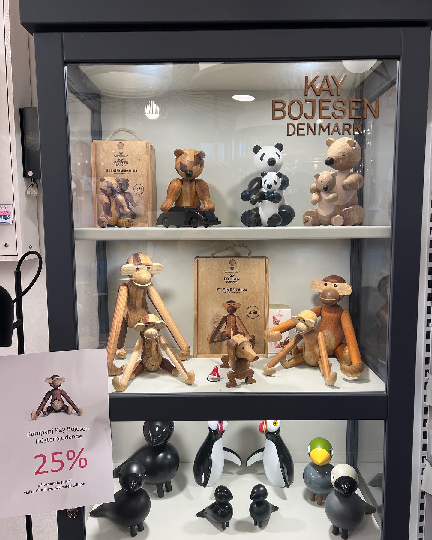 Just nu kör vi ett hösterbjudande på alla fina figurer från Kay Bojesen. Vi lämnar 25%!! Varmt välkomna in i butiken!